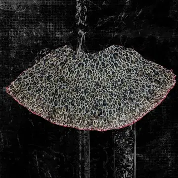 레오파드 무늬 미니 플레어 스커트 레이스 레오파드 갸루 그런지 y2k