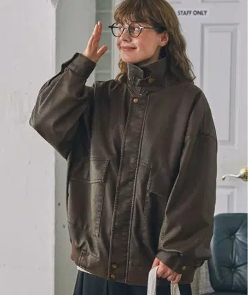 히요쿠 디자인 빈티지 오버 블루종 MONO-MART