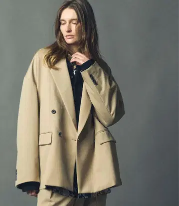 오버 더블 테일러드 자켓 MAISON SPECIAL (완판템)