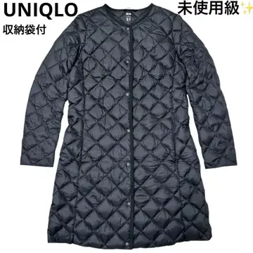 미사용급 유니클로 UNIQLO 울트라 라이트 다운 컴팩트 코트 블랙 M