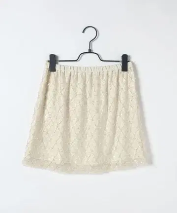 JEANASIS 글리터 비쥬 미니 스커트/606228