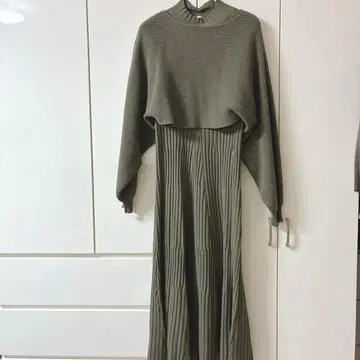 카듀네 니트 앙상블 원피스