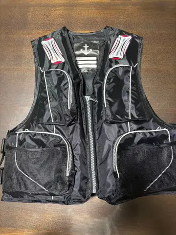 FJ 블랙 구명 조끼 L 사이즈