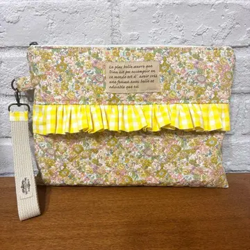 파우치 멀티 파우치 태블릿 파우치 핸드메이드 태블릿 케이스 프릴 포함