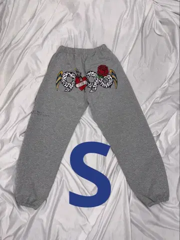 9090 girl Ed Hardy 90 로고 스웻 팬츠