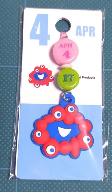 [ 미사용 새상품 ] 기념일 미야쿠미야쿠 키링 기념일 스트랩(4/17)