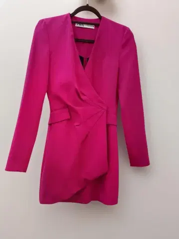 ZARA 핑크 자켓 XS