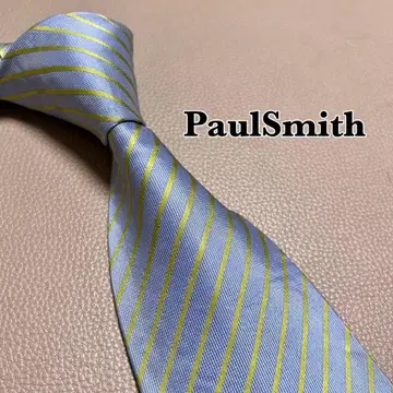 폴스미스 넥타이 스트라이프 멀티 스트라이프 비즈니스 수트 실크