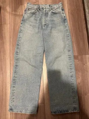 AGOLDE 스트레이트 데님 25인치