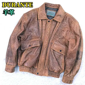 DURANTE A-2 플라이트 자켓 양가죽 램 가죽 빈티지 M