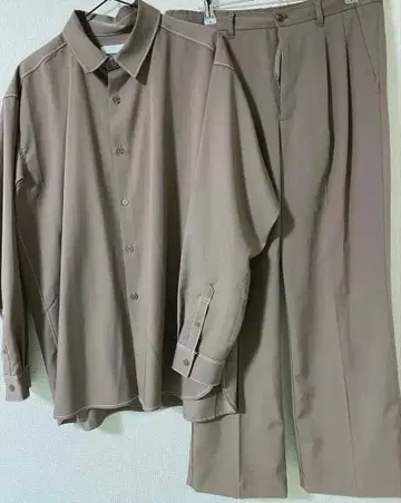 SENSE OF PLACE 브라운 셋업 M 사이즈