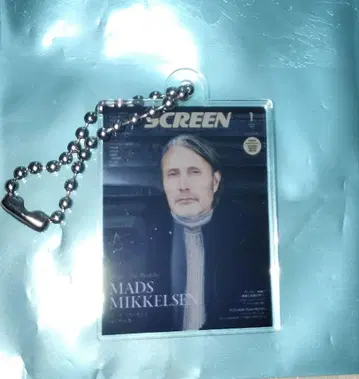 코믹콘 한정판 SCREEN 표지 아크릴 키링 A 마츠 미켈센