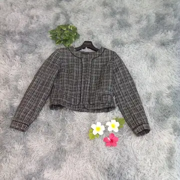 [ CASTITA ] 캐스티타 트위드 노카라 자켓 (9AR)