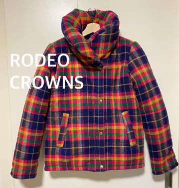 RODEO CROWNS 로데오 크라운 패딩 자켓 코트 울 혼방 2