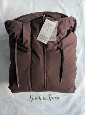 Spick and Span 2WAY 발수 다운 하프 코트 36 새상품