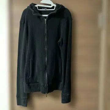 SHELLAC 블랙 풀 집업 후드티 46