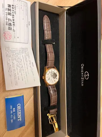 ORIENT STAR 자동 와인딩 시계 스켈레톤 joker