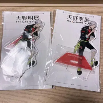 [리본] 고쿠데라 하야토 아마노 아키라 전시회 아크릴 스탠드 2개 세트