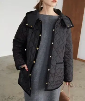 새상품급 트래디셔널 웨더웨어 SLOBE 별주 2way 블랙