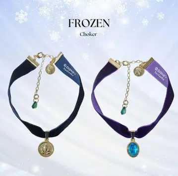 새상품 시마무라 chiharu 치하루 안나 엘사 초커 2세트