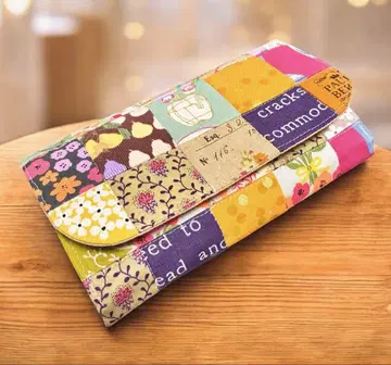 핸드메이드 패치워크 장지갑