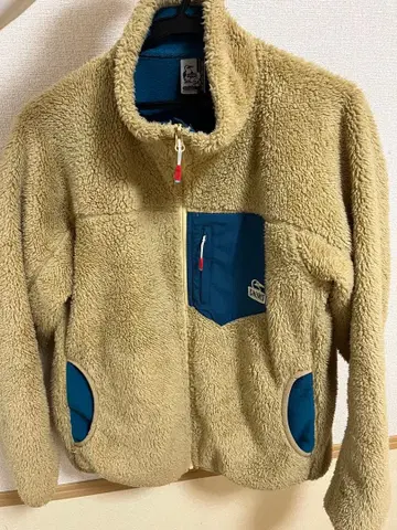 CHUMS 플리스 자켓 M 베이지