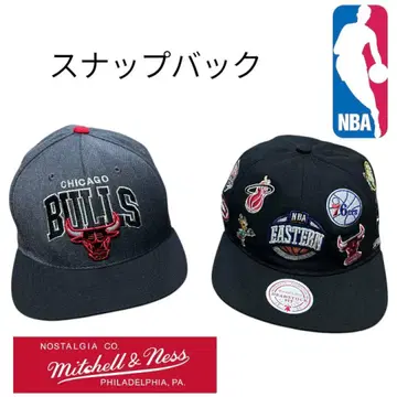 미첼앤네스 NBA 로고 자수 올팀 시카고 스냅백