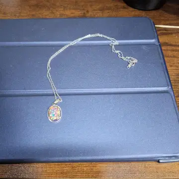 컬러풀 오팔 목걸이