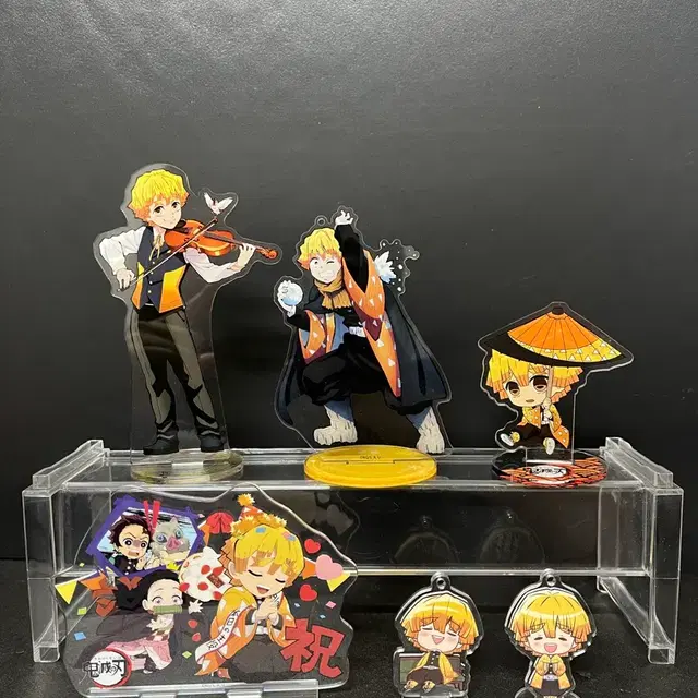 일괄) 귀멸의 칼날 아가츠마 젠이츠 아크릴 스탠드