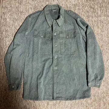 스위스 군 데님 자켓 사이즈 56 밀리터리 자켓 커버올