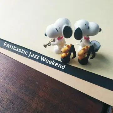 가챠 스누피 우드스탁 Fantastic Jazz Weekend