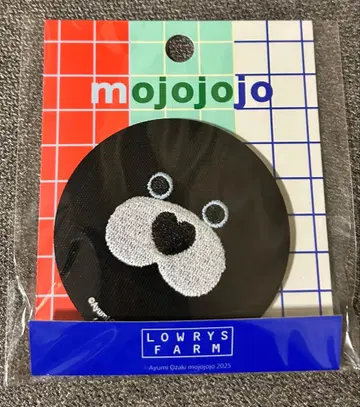 로리즈팜 mojojojo 자수 미러 거울 미개봉 새상품 블랙 블랙