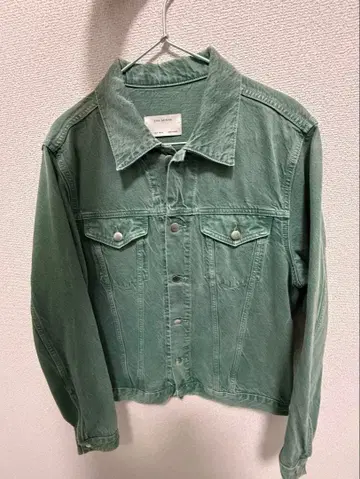 ZARA ORIGINS 그린 데님 자켓 셋업 M