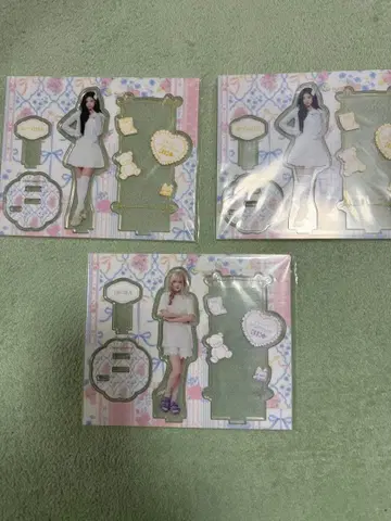 K-POP 아크릴 스탠드 3종 세트