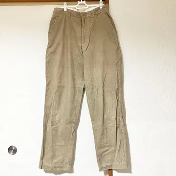 GAP KHAKIS 코듀로이 팬츠 33/34 베이지