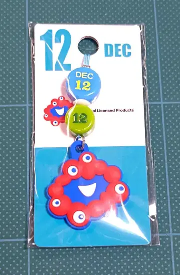 [ 미사용 새상품 ] 기념일 미야쿠미야쿠 키링 기념일 스트랩 12/12