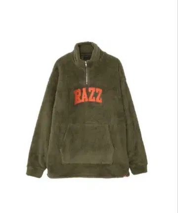 RAZZIS 플리스 자켓 44 사이즈 올리브 그린