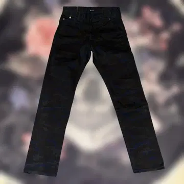 Johnbull dark Camouflage stretch denim