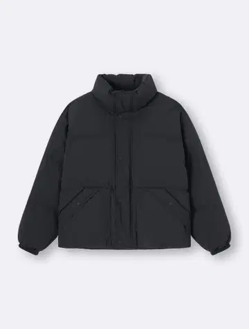 GU 웜 패디드 스탠드 블루종 S 사이즈 블랙