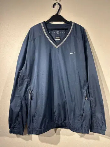 나이키 골프 네이비 V넥 자켓 피스테