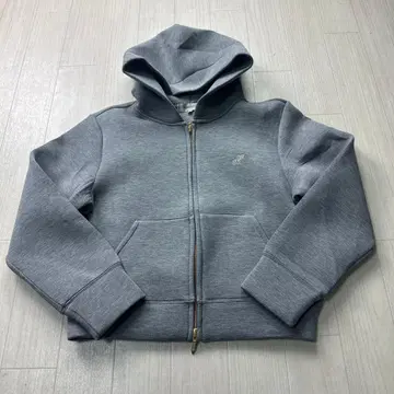 JUSGLITTY 더블 지퍼 컴팩트 후드티