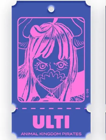 원피스 캐릭터 티켓 키링 울티