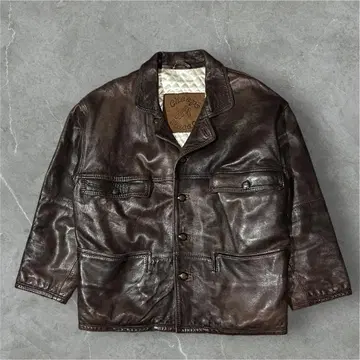 80년대~90년대 스페인산 리얼 레더 재킷 구제 의류