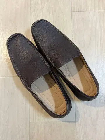 GEOX 브라운 가죽 로퍼