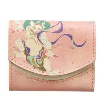 콰트로 갓츠 작은 지갑 작은 지갑. 도치기 가죽 페케뇨 후진라이진 라이진