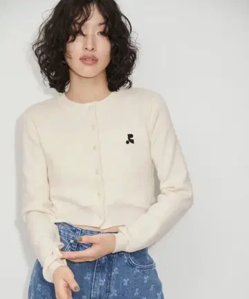 새상품 Rest & Recreation 아이보리 가디건 1