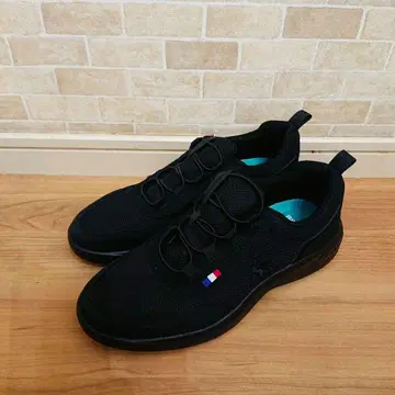 단시간 실내 착용만 르꼬끄 스니커즈 경량 블랙 24.5