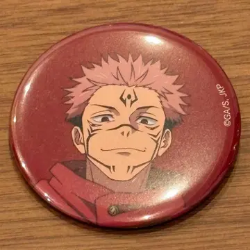 애니메이션 주술회전전 시부야 사변 양면 스쿠나 캔뱃지 스쿠나