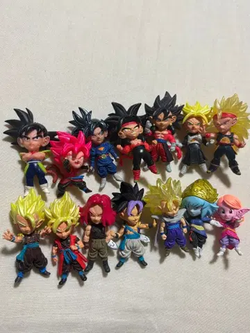 드래곤볼 미니 피규어 UDM 세트