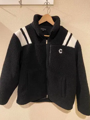 CRONOS 플리스 자켓 블랙